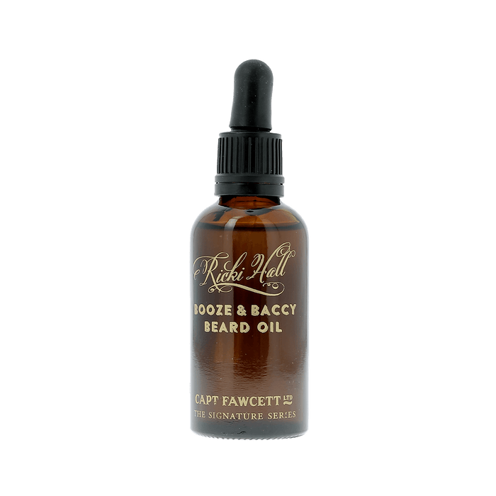 Captain Fawcett Booze & Baccy Beard Oil 50ml