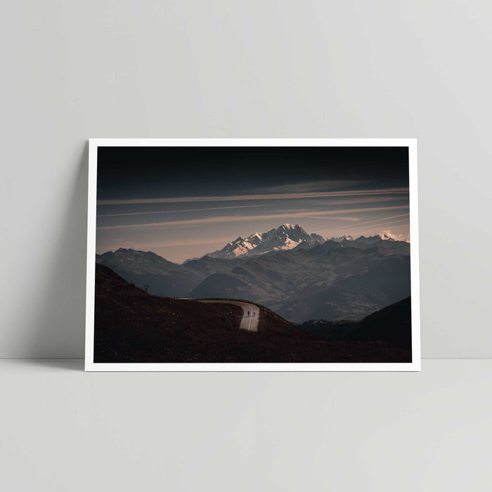 Col du Madeleine - Art Print - Daniel Hughes - Rouleur