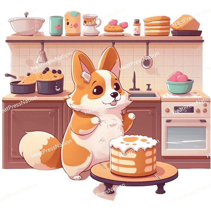 Dog Baker Design - HeatPressNation