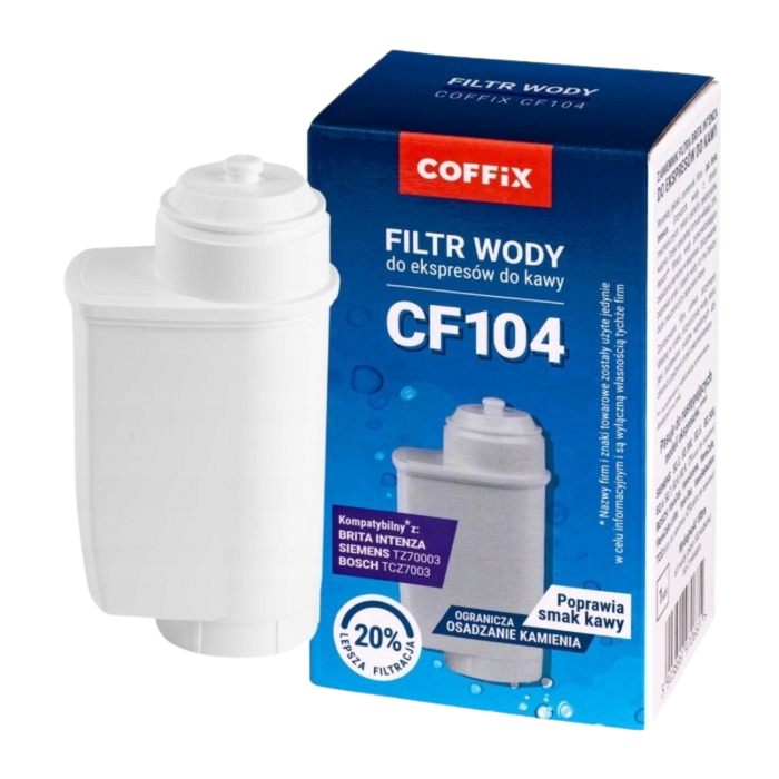 Filtr COFFIX CF104 do ekspresu Siemens Bosch – Zamiennik filtra Brita Intenza