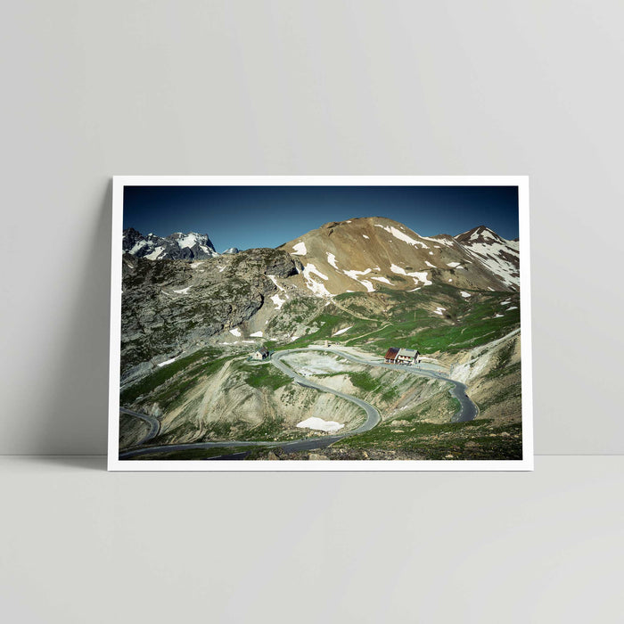 Galiber | Chalet du Galibier - Art Print - Daniel Hughes - Rouleur