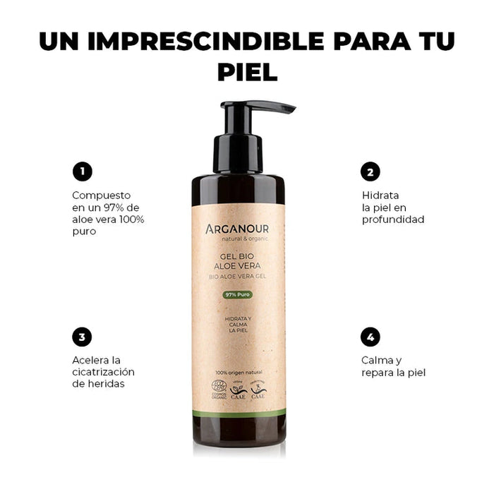 Gel de aloe vera - Arganour