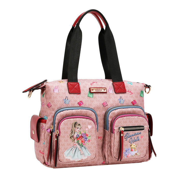 GLAMOROUS WALK NYLON TOTE BAG