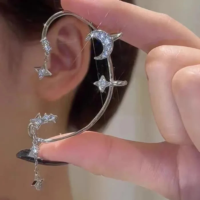 Lunar Dreamscape Ear Cuff – Pair