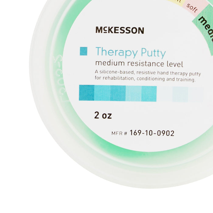McKesson Therapy Putty, Green, Medium, 2 oz - 169-10-0902-Single - LL Medico