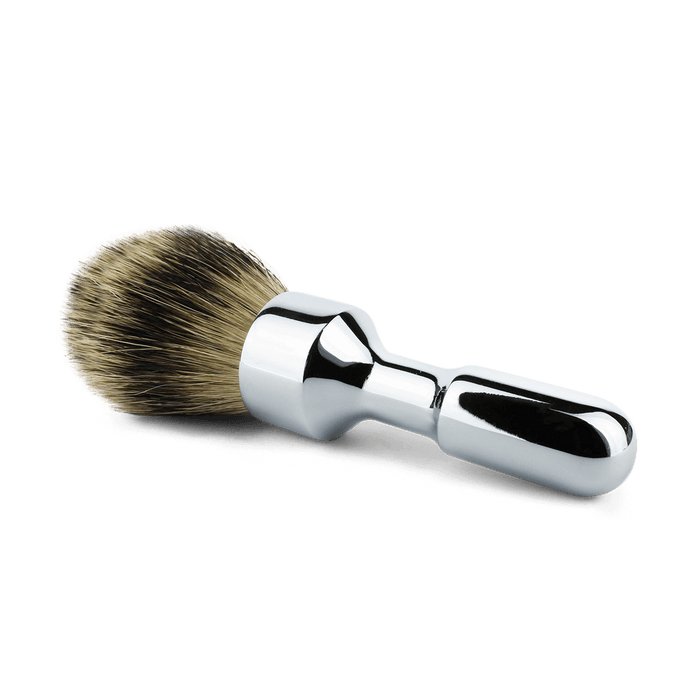 Merkur Futur Chrome Silvertip Badger Shaving Brush (90 1701 001)