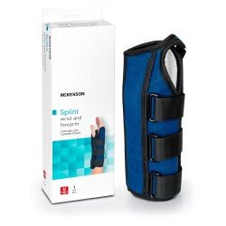 New York Orthopedic Right Palm Grip, Blue, Regular - 9801-R-Single - LL Medico