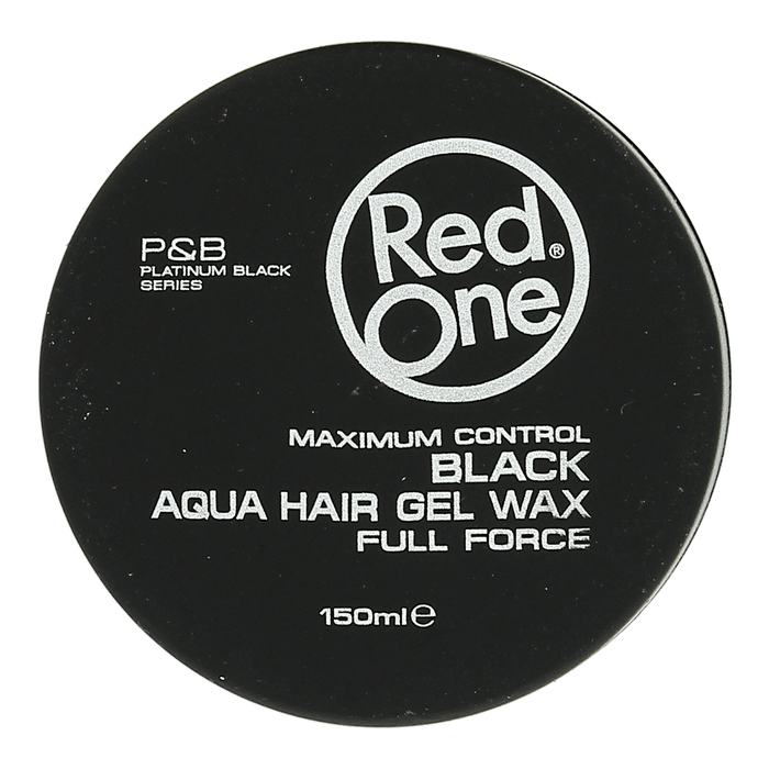 Red One Black Aqua Hair Gel Wax 150ml