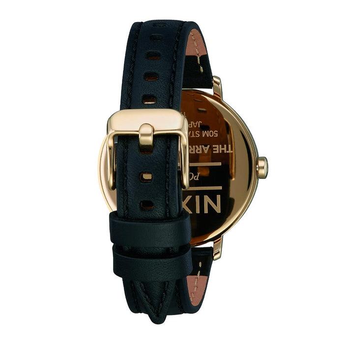 Reloj Nixon Arrow Leather Gold Cream Black