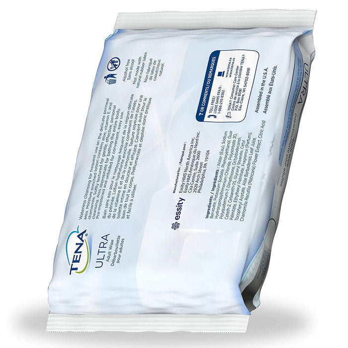 TENA UltraFlush Washcloths - 65726-Pack - LL Medico