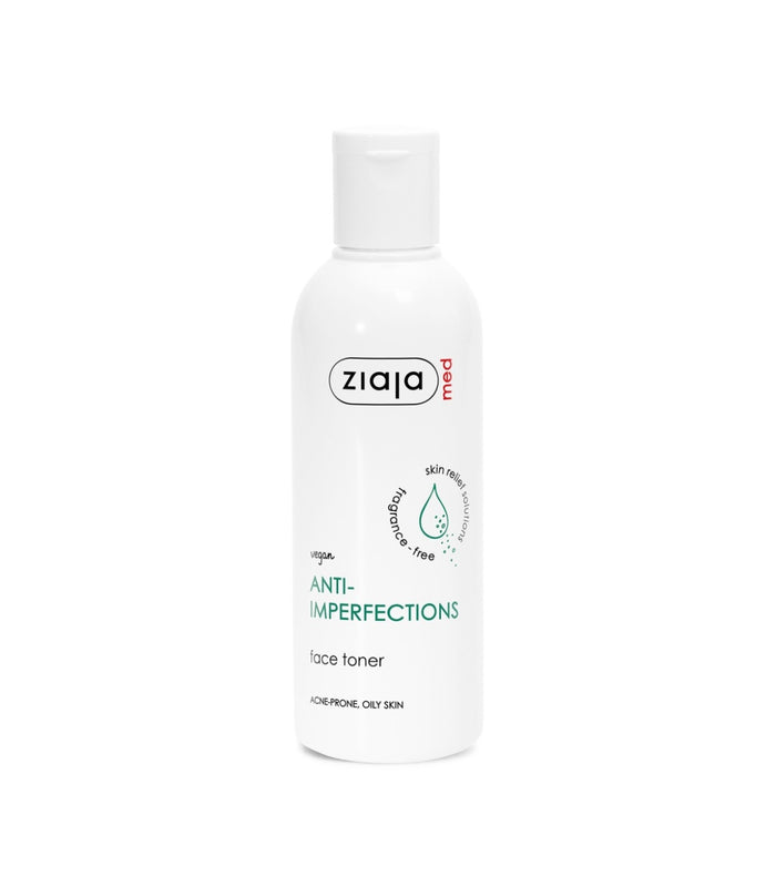 Ziaja Med - Anti-imperfecciones - Tónico facial para piel grasa o tendencia acneica