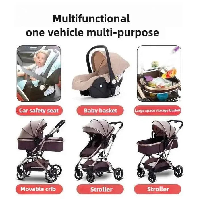 Cozywyn 3-in-1 Baby Stroller: The Ultimate Choice for Comfort, Convenience, and Versatility