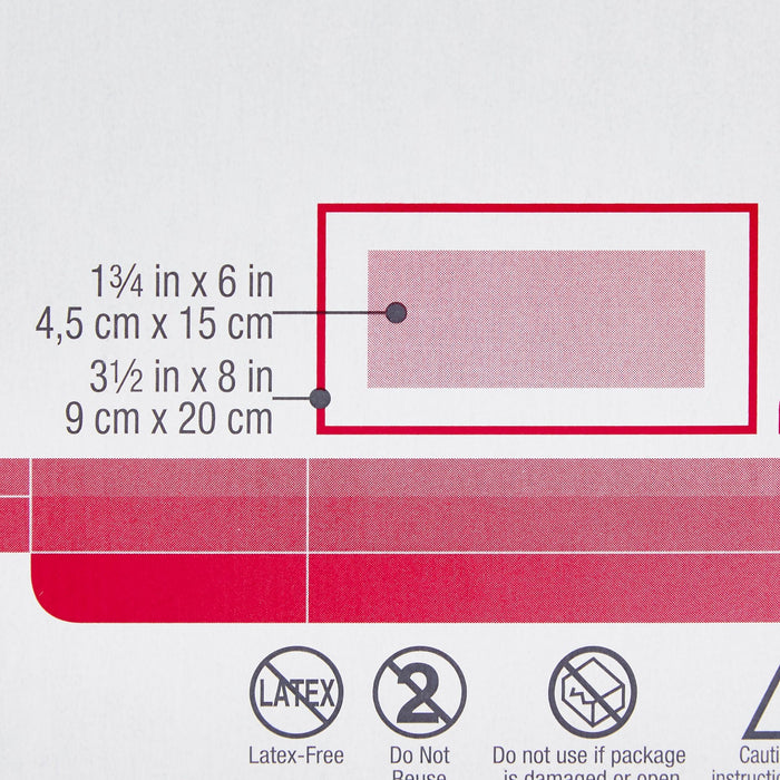 3M Medipore + Pad Soft Cloth Adhesive Dressing, 3.5 x 8 Inch