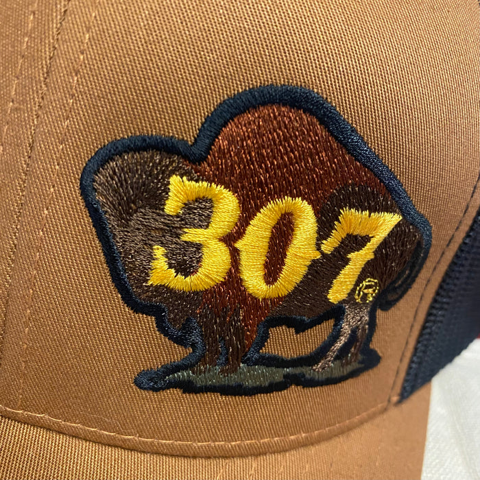 307 Painted Buffalo Logo Hat