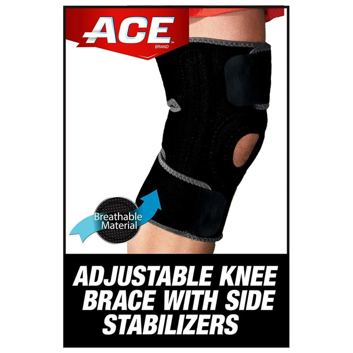 Ace Knee Support, Adjustable Compression, Moderate, One Size Fits Most - 200290-Single - LL Medico