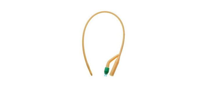 Amsino AMSure 2 - Way Siliconized Latex Foley Catheters, 30 cc Balloon - AS42014-Box - LL Medico