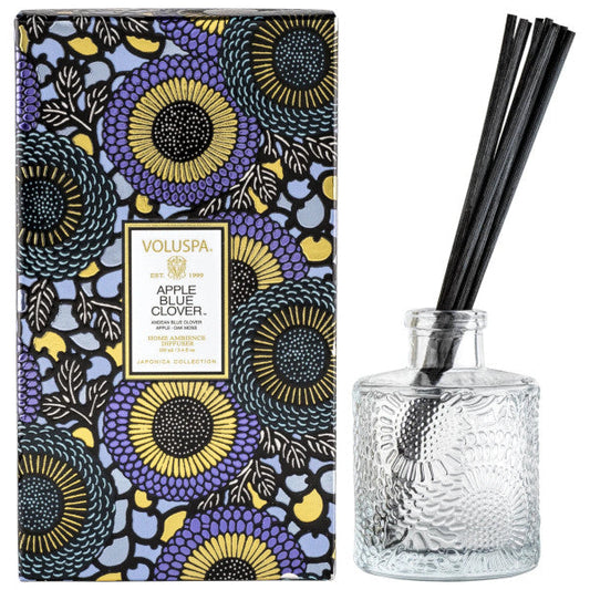 APPLE BLUE CLOVER REED DIFFUSER