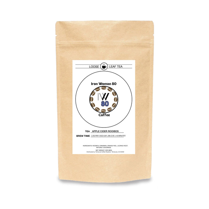 Apple Cider Rooibos Tea – Spiced Herbal Blend with Cinnamon & Orange Peel