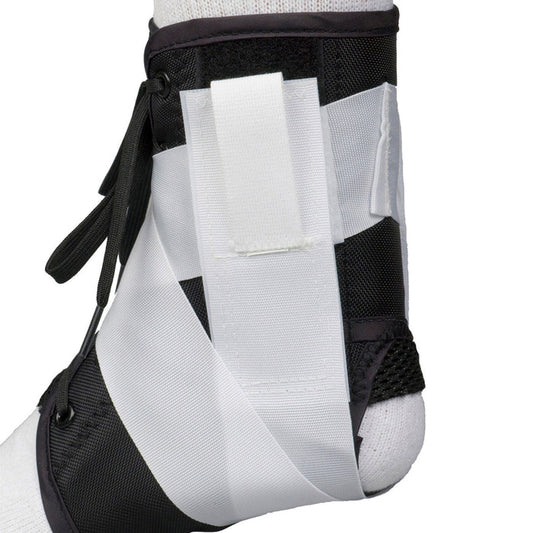ASO Ankle Stabilizer Brace, Lace-Up with Hook and Loop Strap Closure - 264011-Single - LL Medico