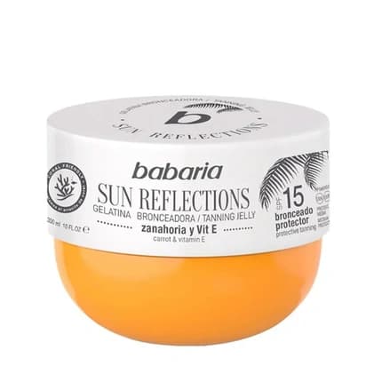 Babaria Babaria Sun Reflections Tanning Jelly Protective Tanning Spf 15 300 Ml