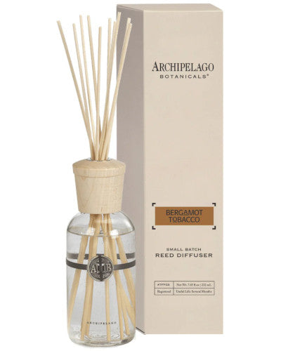 Bergamot Tobacco Reed Diffuser 7.85 oz