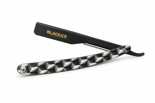 Black Ice Professional “Geometric” Straight Razor
