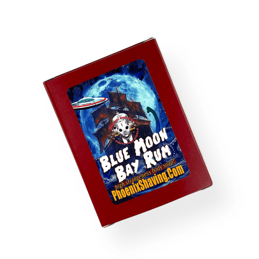 Blue Moon Bay Rum Argan Oil Body Soap | A Celestial Twist on a Shaving Classic! - Phoenix Artisan Accoutrements