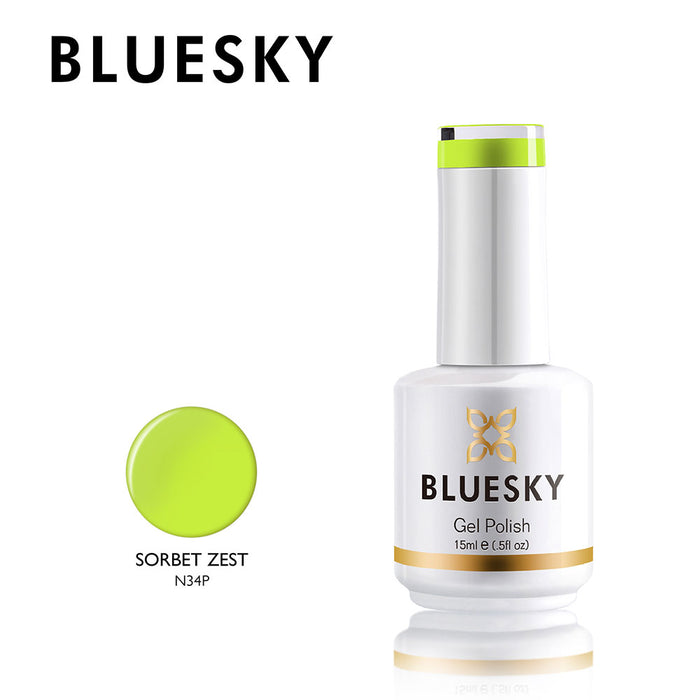 Bluesky Gel Polish 15ml N34P SORBET ZEST