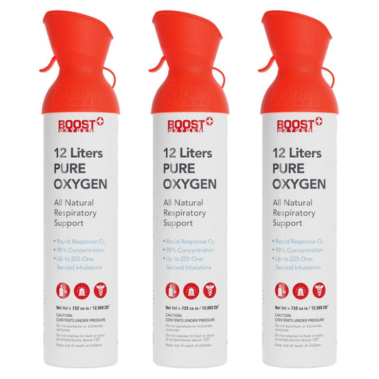 Boost Oxygen Canister Boost Oxygen Adult Rapid Response 12 Liter - P801-12-Single - LL Medico