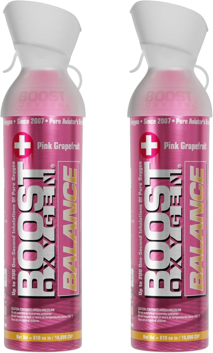Boost Oxygen Canister, Pink Grapefruit - BOO723-Single - LL Medico