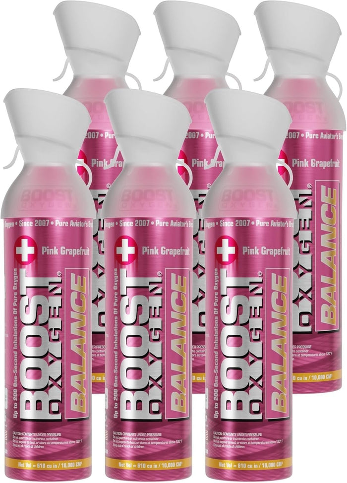 Boost Oxygen Canister, Pink Grapefruit - BOO723-Single - LL Medico