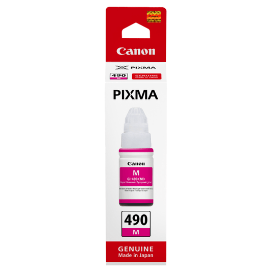 Canon Ink Bottle GI 490 Magenta - Office R Us Lagos
