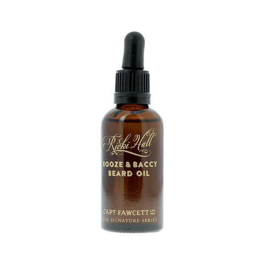Captain Fawcett Booze & Baccy Beard Oil 50ml