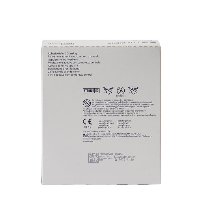 Cardinal Health Telfa Island Dressing, Square Sterile - 7550 - LL Medico