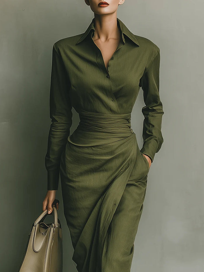 Caterina | Elegant Fitted Maxi Dress 🖤