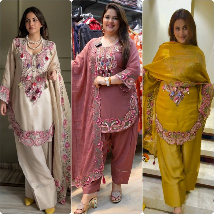 Chic Attire Featuring Artistic Floral Design