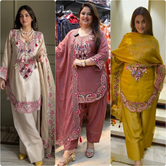 Chic Attire Featuring Artistic Floral Design