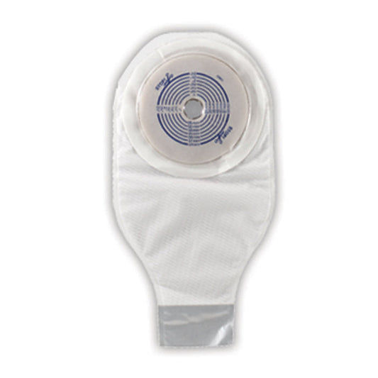 ConvaTec ActiveLife One-Piece Drainable Ostomy Pouch, Flat, Transparent, 12" - 125330 - LL Medico