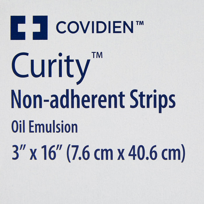 Curity Oil Emulsion Impregnated Dressing, Sterile, 3" x 16"