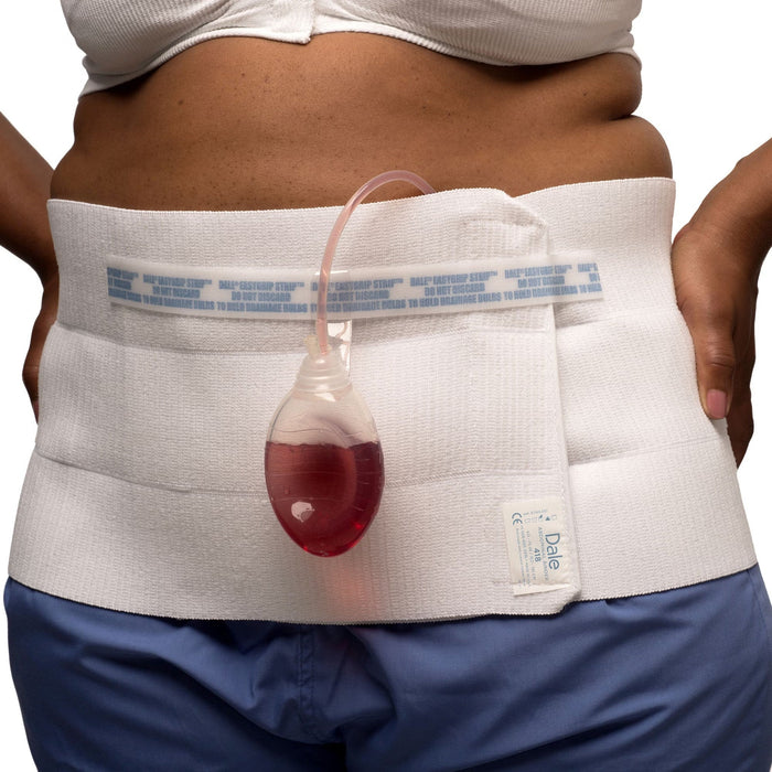Dale Abdominal Binder with EasyGrip Strip, 3 Panel, 30-45" Waist - DAL410-Box - LL Medico