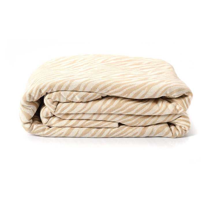 Écharpe de portage Jacquard, Zèbre beige