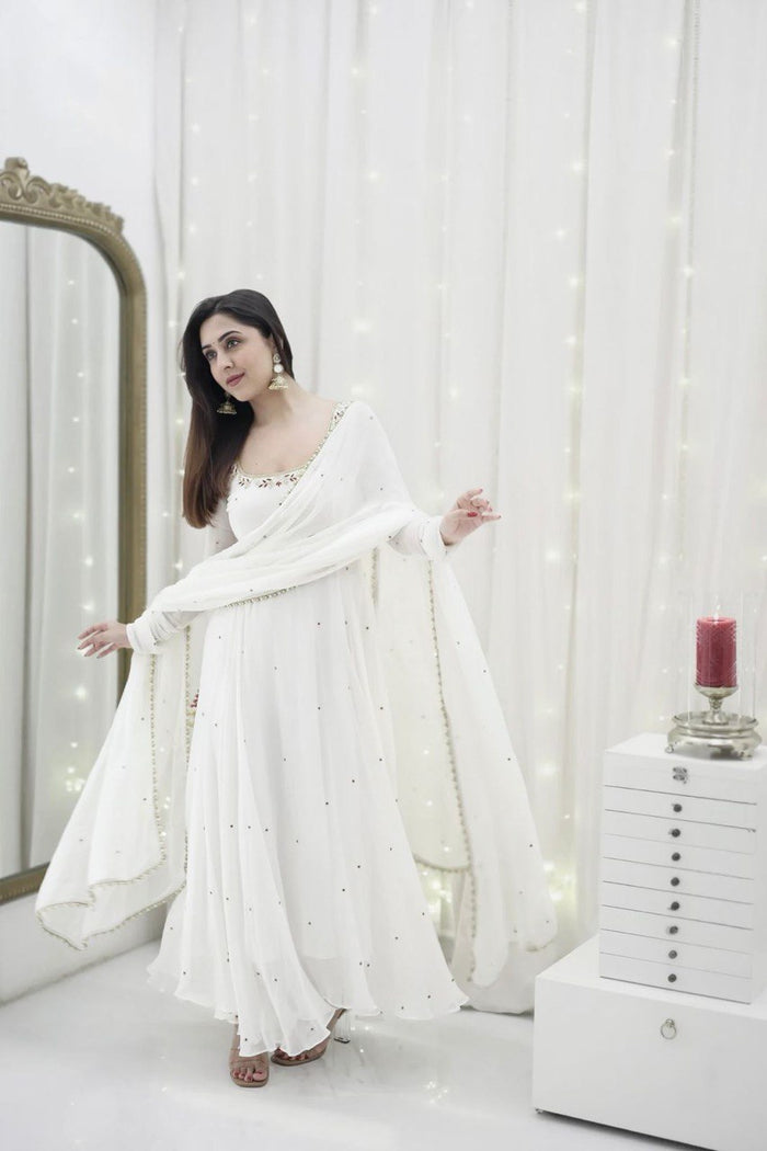 Embracing Grace and Beauty a Timeless White Dress