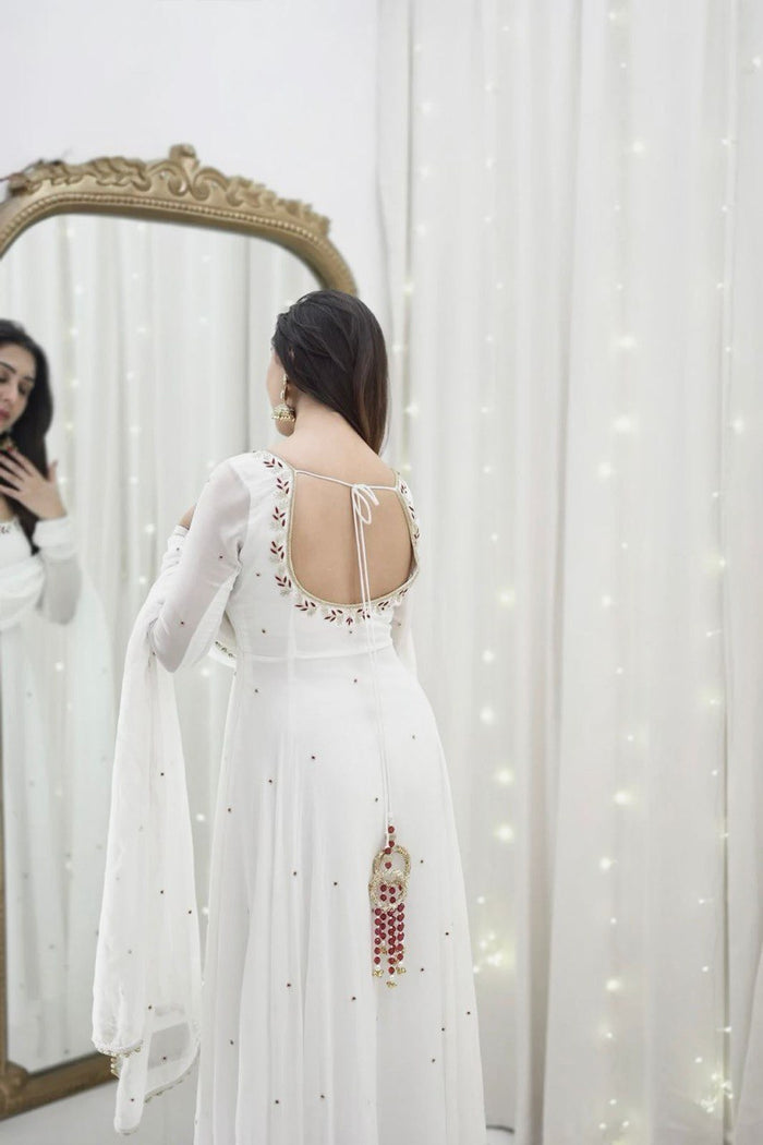 Embracing Grace and Beauty a Timeless White Dress