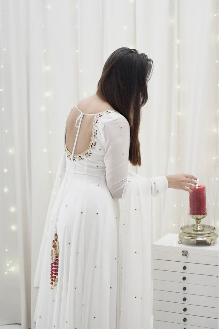 Embracing Grace and Beauty a Timeless White Dress