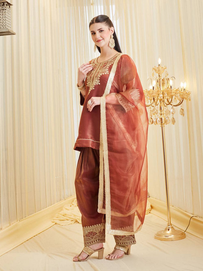 Enchanting Beauty in Traditional Attire