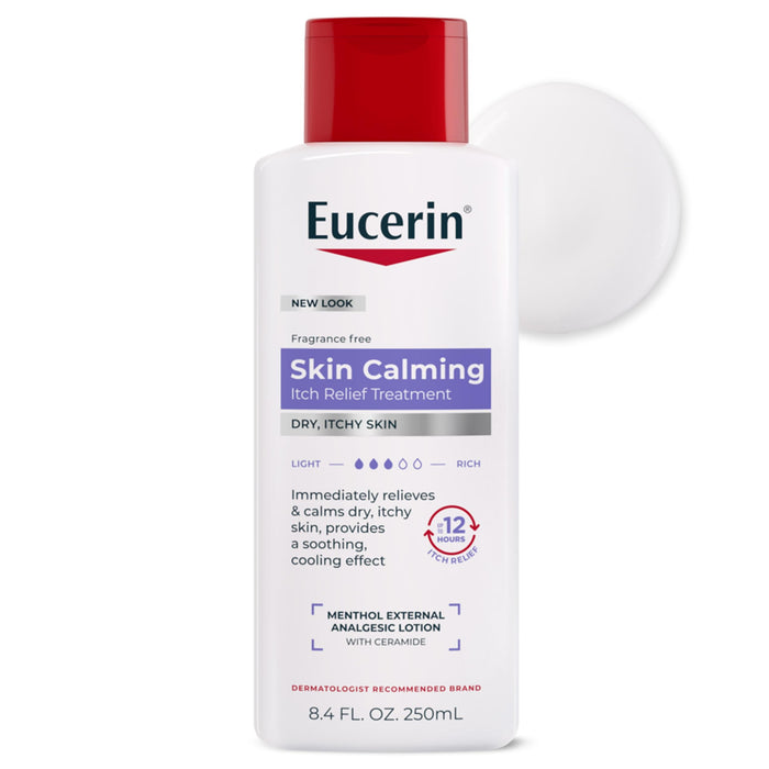 Eucerin Itch Relief Intensive Calming Lotion, Unscented, 8.4 oz