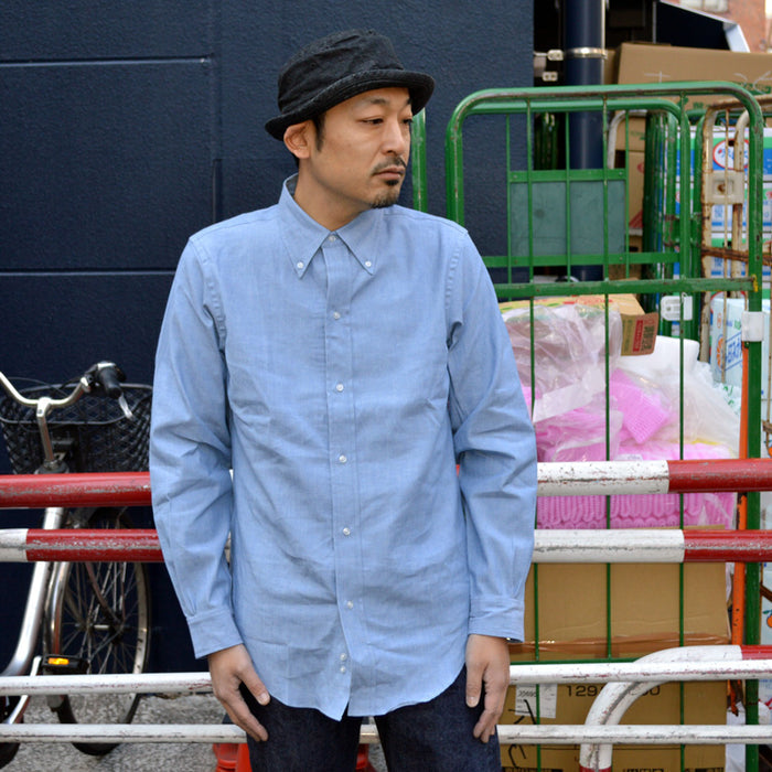 FAR EAST MANUFACTURING "00-002" Chambray B.D Shirt FEM