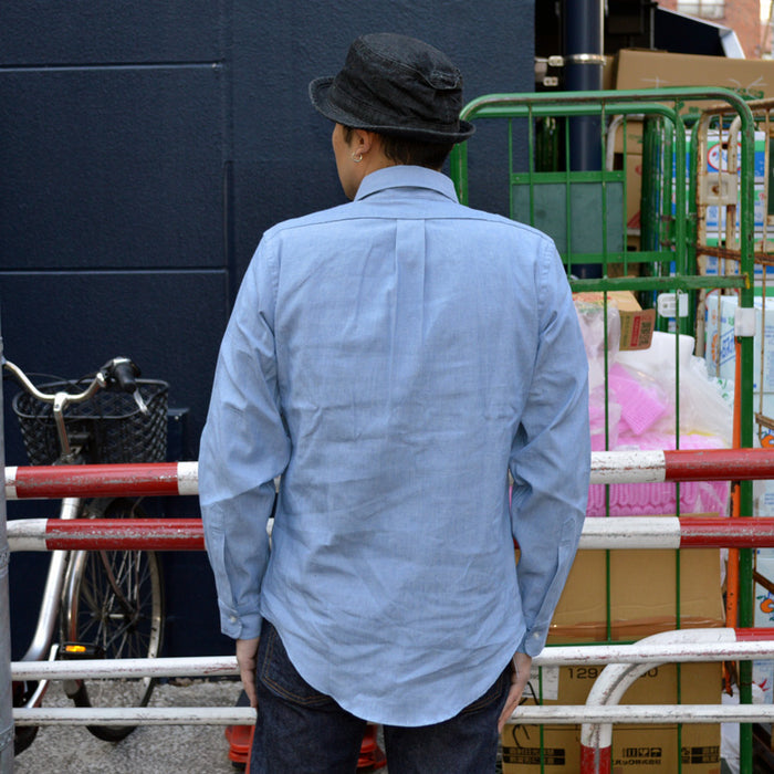FAR EAST MANUFACTURING "00-002" Chambray B.D Shirt FEM