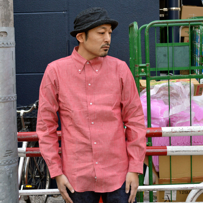 FAR EAST MANUFACTURING "00-002" Chambray B.D Shirt FEM