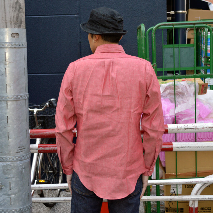 FAR EAST MANUFACTURING "00-002" Chambray B.D Shirt FEM